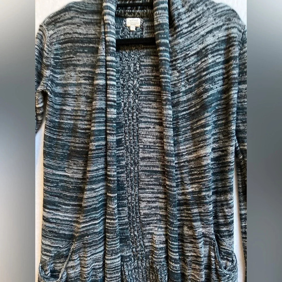 Wilfred Aritzia silk cashmere open knit long sleeve sweater cardigan Sz xxs - Picture 3 of 10